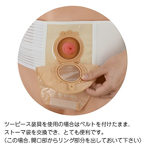 Amazon | MMI ストーマヘルニアベルト（装具固定用ベルト）／開口径