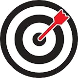 トイレ 掃除 助け 的 男子トイレ 目印 命中君 10枚 (ブラック)