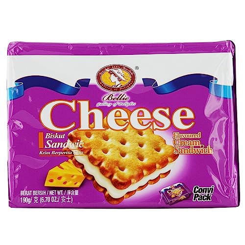 Image of Marie Bellie Gallery Of Delights Cheese Sandwich Biscuits Convi Pack 190g