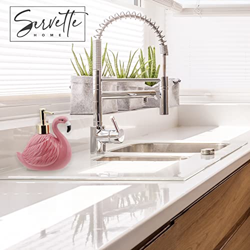 Flamingo Soap Dispenser With Pump For Bathroom Or Kitchen Sink #TOP2