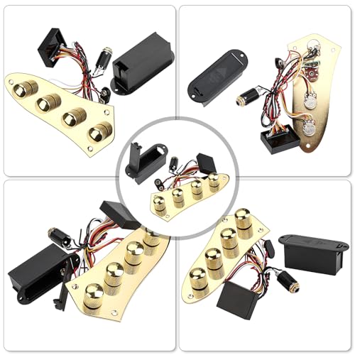 Faisceau de commande guitare 4 voies modifie le son des micros standards - 4