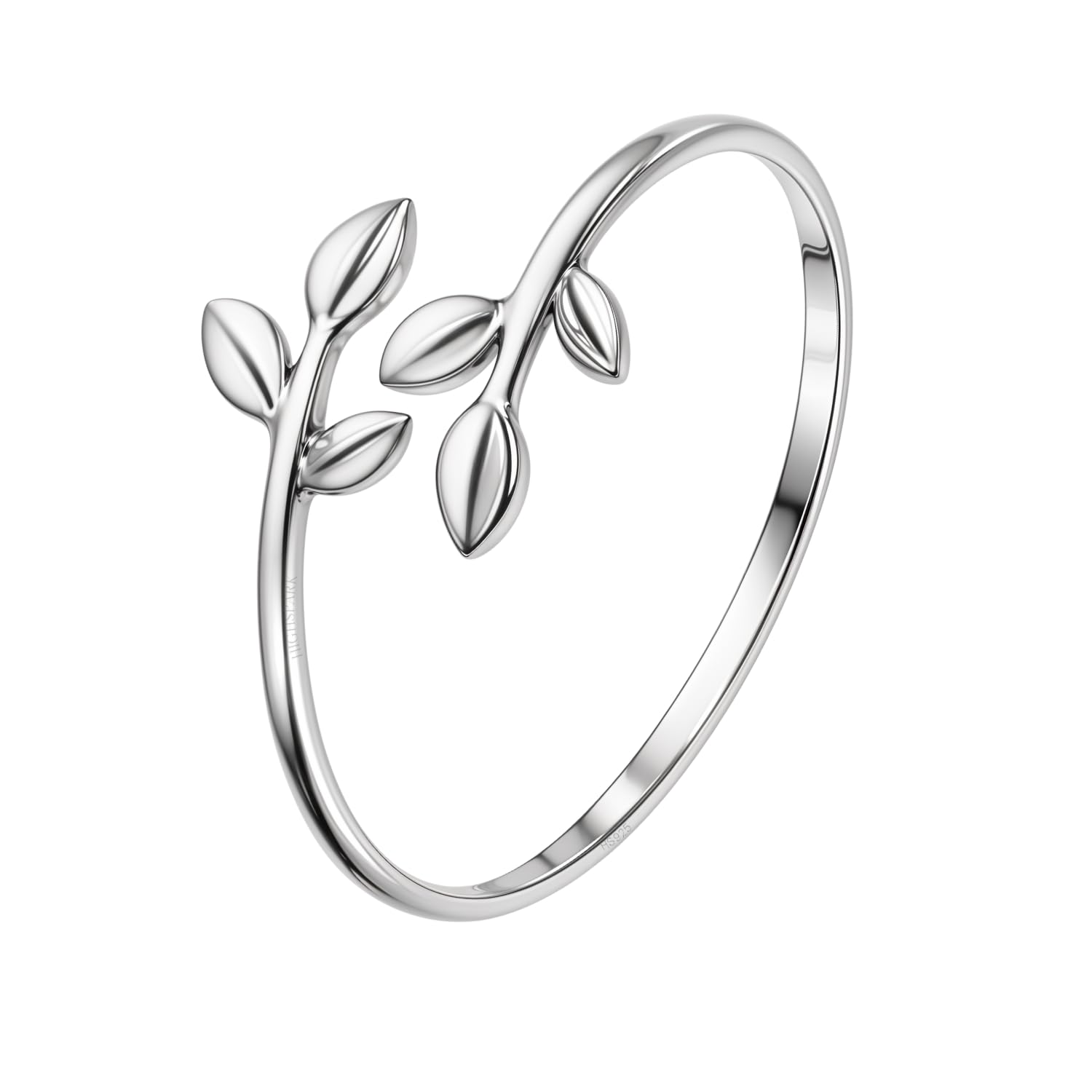 92.5 Sterling Silver Toe Rings for Women | 92.5 Sterling Silver Adjustable Contemporary Style & Stunning Shine | Single Piece Only - Leaf-image-29