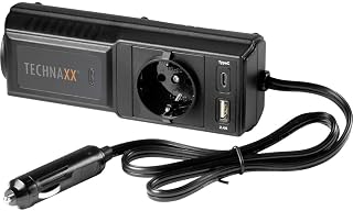 Technaxx KFZ Wechselrichter 12V auf 230V 200W mit USB-C&USB-A TE21