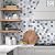 The Tiles Plaza Backsplash Tile for Kitchen Peel and Stick, Hexagon Stick on Tile, Cement Vintage self-Adhesive Wall Tile, Grey and Blue 10 Sheets