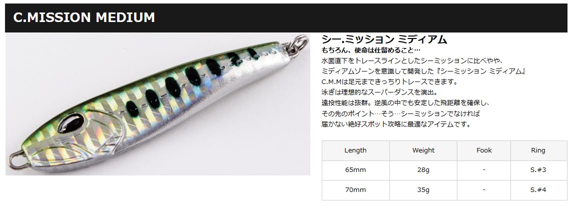 Amazon.co.jp: フィールドハンター C.ミッション ミディアム 28g #08 S