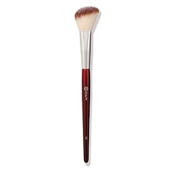 BK BEAUTY 112 SMALL ANGLED FACE BRUSH Precise Angled Blush Brush for Soft, Natural Blend, Ideal for Blush on Smaller Faces & Highlighting