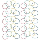 Compatibilité universelle : adaptés à la fixation de géoplans, ces élastiques offrent praticité et polyvalence pour différents projets. élastiques portables, élastiques colorés pour géoplans