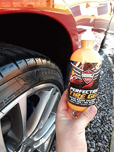 Pearl Nano Perfection Tyre Gel Shine - Natte look - Houdt banden zwart, op waterbasis polymeren, PERFECT voor rubber… - Image 7