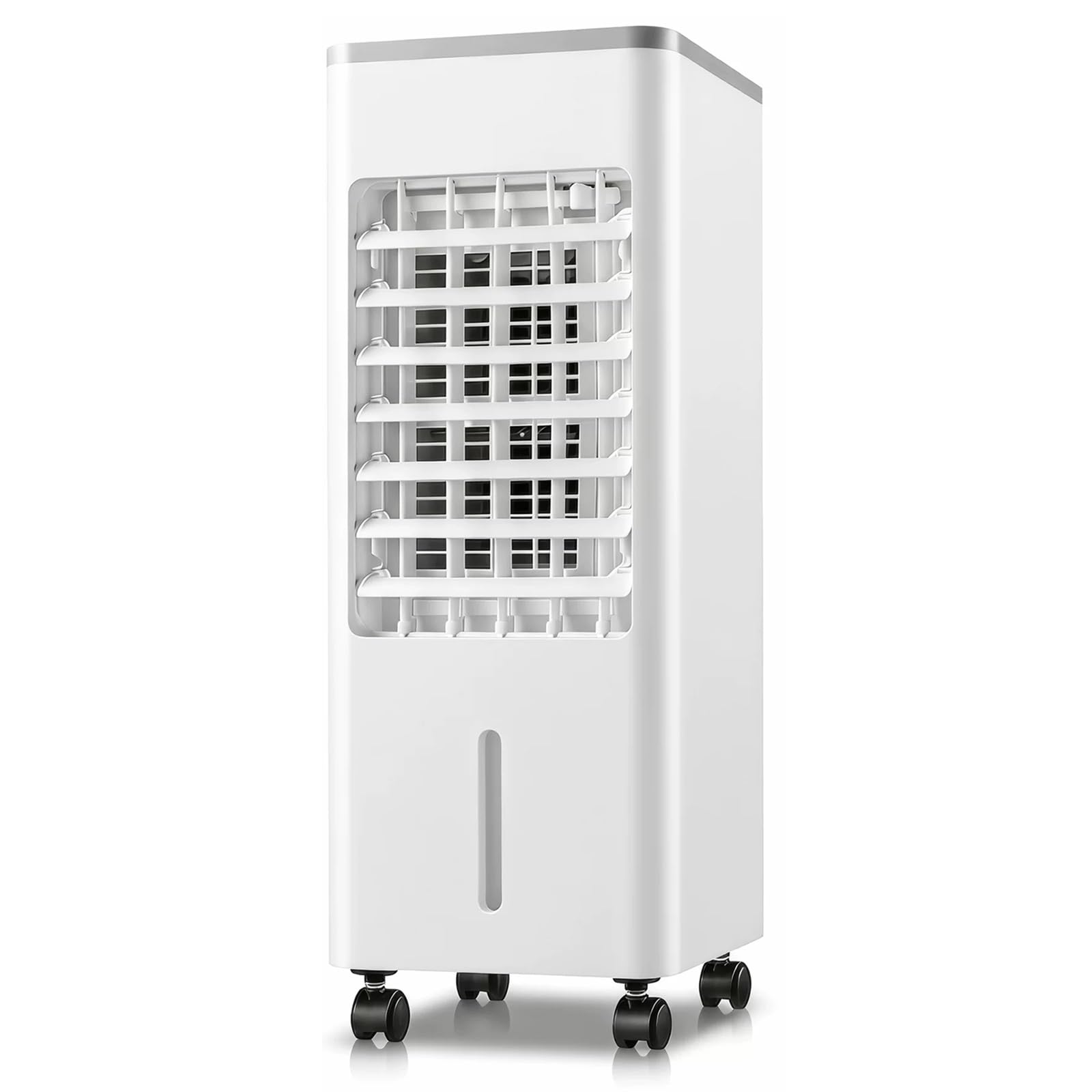 Yger Jzgb White Evaporative Cooler With 2.3Gal Large Water Tank, Swamp Cooler With 7.5H Timer And Remote Control For Home Bedroom Office,