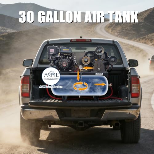 HPDAVV 13HP 30 Gal Electric Start