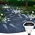 GIGALUMI 8 Pack Solar Outdoor Lights, Bright Solar Pathway Lights with Great Pattern, Waterproof Auto On/Off Solar Lights for Outside Garden Walkway Driveway Lawn Pathway
