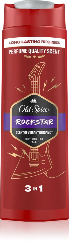 Old Spice Tomorrowland Special Edition 3-in-1-Duschgel & Shampoo 250ml für Männer Haar, Gesicht und Körper, langanhaltende Frische, Duft in Parfümqualität, tiefenreinigend, Verpackung kann variieren