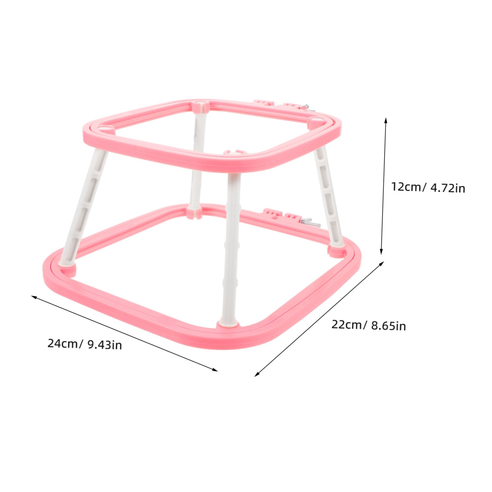 VILLCASE Durable Abs Embroidery Frame Stand Hands-Free Cross Stitch Stand for Needlework