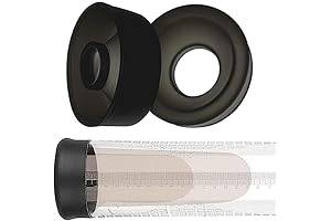 2 Piece Premium Silicone Penis Pump Cover Fits Most Vacuum Pumps -...