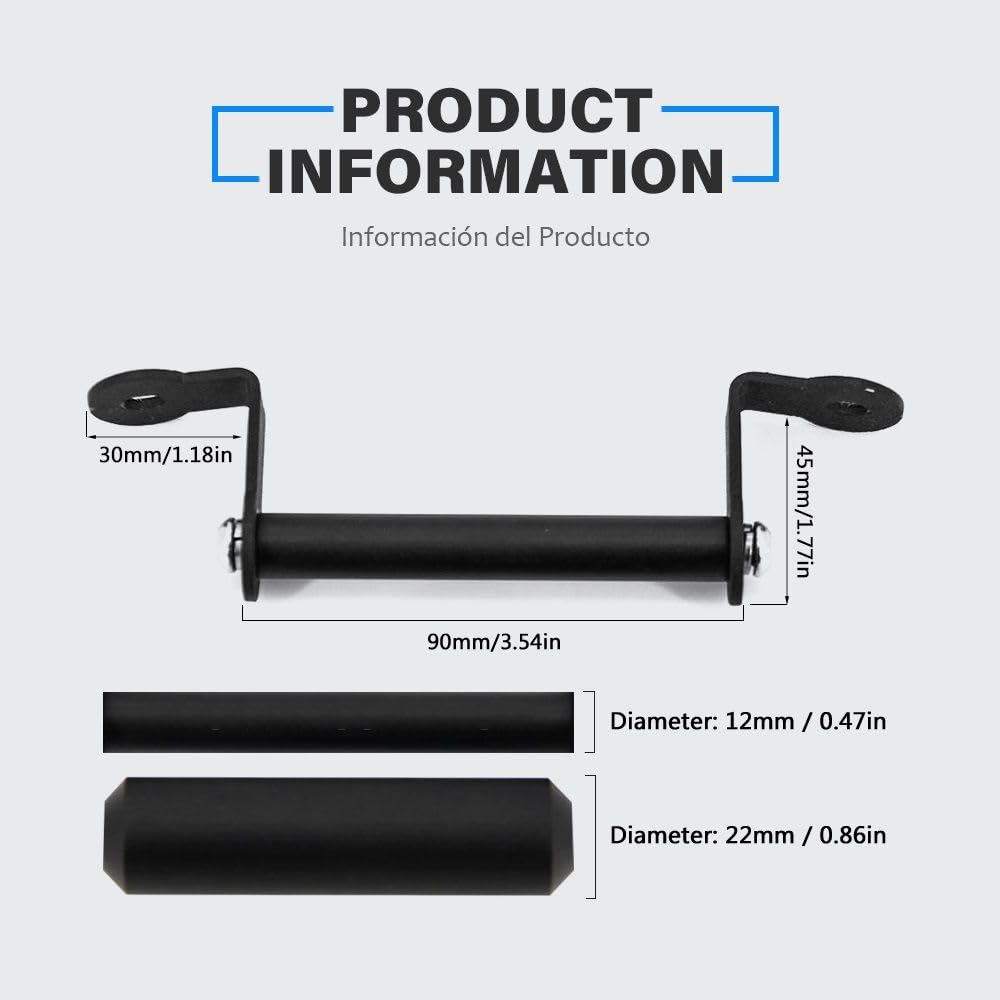 Support de Support de Pare-Brise de Moto, téléphone Portable