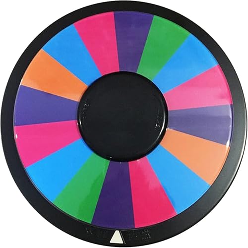 jojofuny Rueda de premios de doble cara, material de ruleta para fiestas, KTV, reuniones familiares, premios, accesorios de juego divertido para