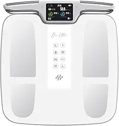 Balança Bioimpedância Corporal Bio Ultra Eletrodos 55 Analise Digital Inteligente Bluetooth e Wifi