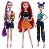 HIDLY 2025 Korean Idol Dolls Set with Trendy Outfits,Singer Doll Merch Christmas Decorations Gifts (Multicolor)