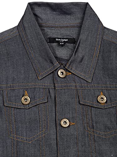 Image of Style Quotient Boys Blue Denim Jacket