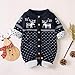 ZOEREA Newborn Baby Romper Christmas Clothes Knitted Sweaters Reindeer Outfit