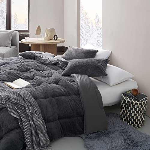 Byourbed are You Kidding Bare - Coma Inducer® Queen Comforter - Charcoal Gray