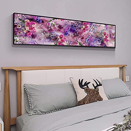 Affiche fleur plante sous forme de peinture moderne pour créer un salon chaleureux