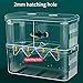 UPOINME FishTanks Hatchery Incubator Aquarium Small Breeding Box Clear Breeder Isolation Hatching Box with Hook