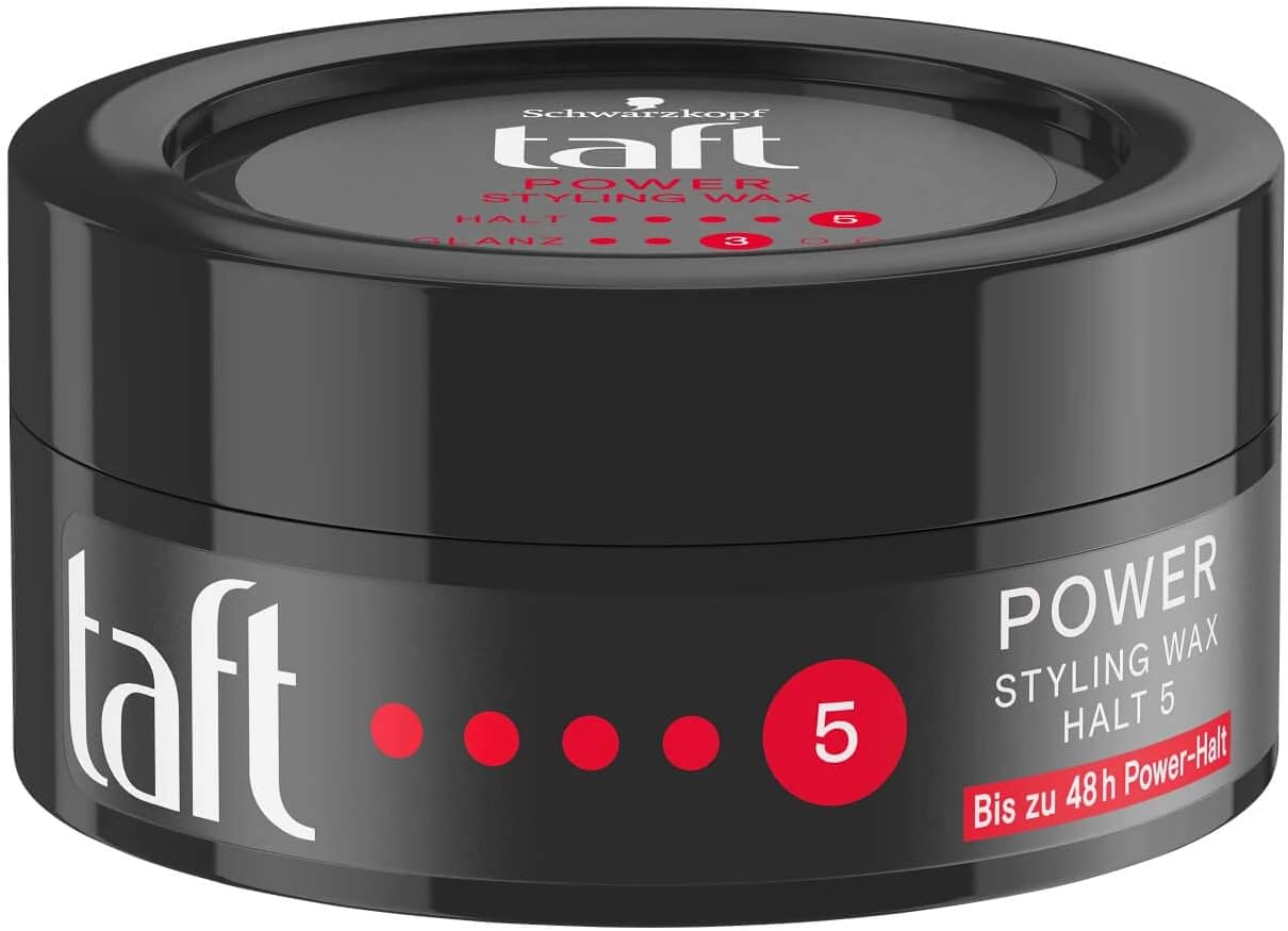 3 Wetter taft 48h Power Wax, Control & Structure Mega Strong Hold 1 Pack (1 x 75 ml) (Taffeta Power Wax)