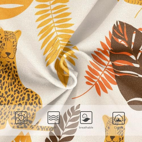 Leopard Plant Orange Toddler Girls's Underwear 2T 23031793