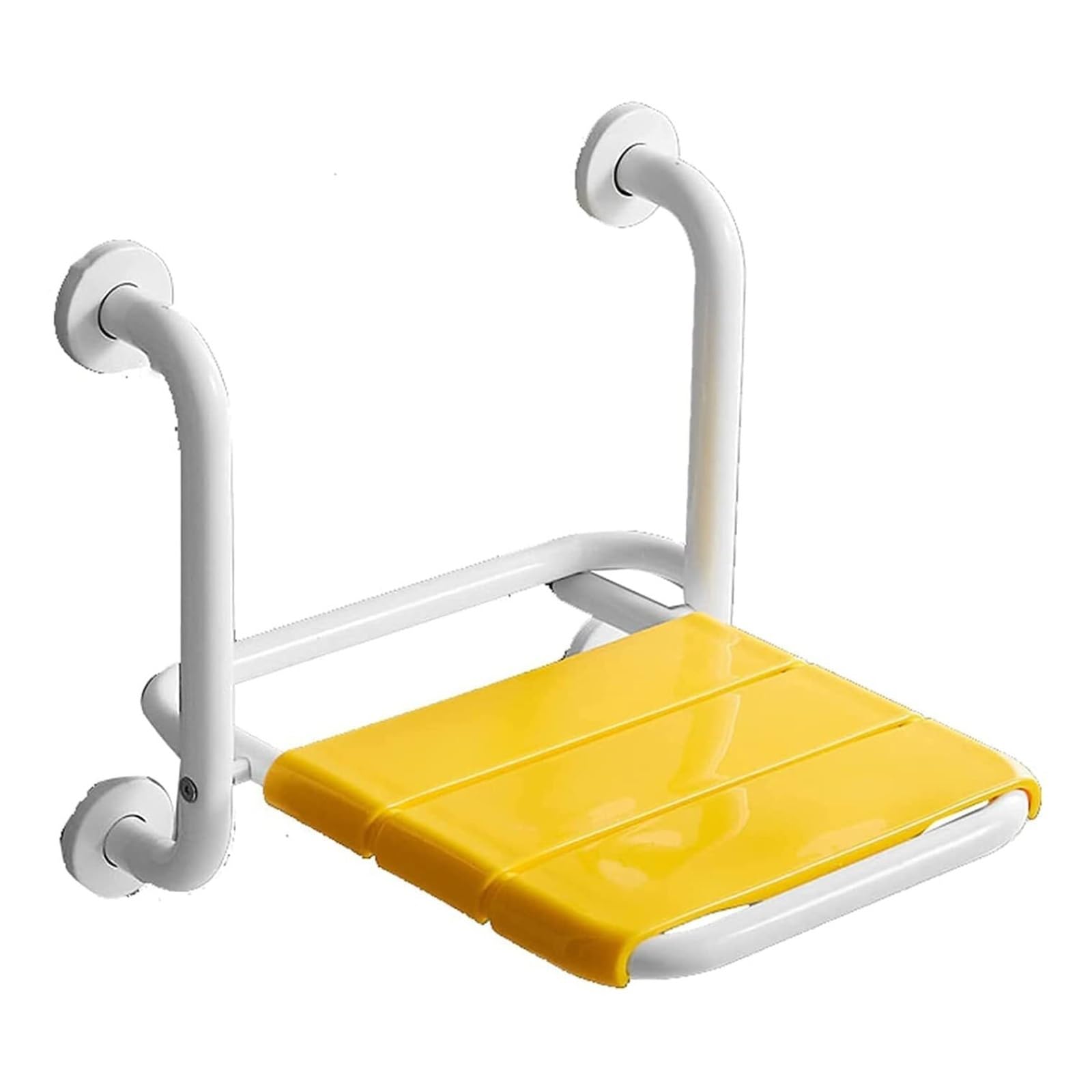 shower stool Folding Shower Seat Wall Mounted with Grab Bar Fold Down Shower Seat Wall Mount Shower Bench with Arms folding