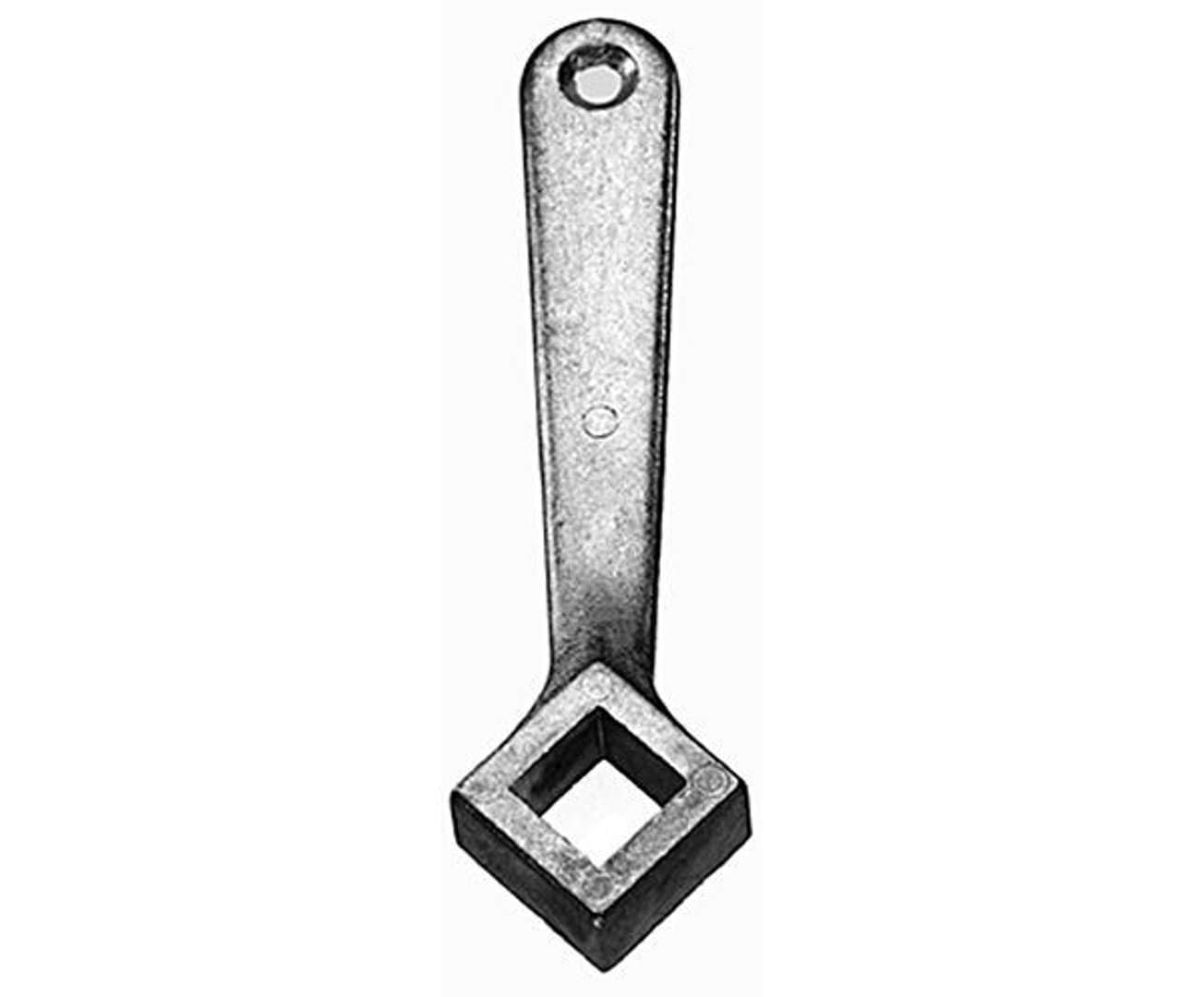 Großer L-Schraubenschlüssel 10 Mm – Vierkant, Aus Chrom-Vanadium-Stahl, 12,2 Cm Lang