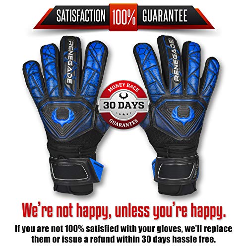 image for Renegade GK Vortex Shadow Goalie Gloves | 3.5+3mm Hyper Grip & 4mm Dur