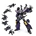 JIGFLY Transformer Sixshot Iperbot, Dark Black Decepticons Toys 6 Forme deformate: getti, Carri Armati, Pistola, Lupi giganti, portatori di Personale corazzato, Robot Ko Action Figure della Versione