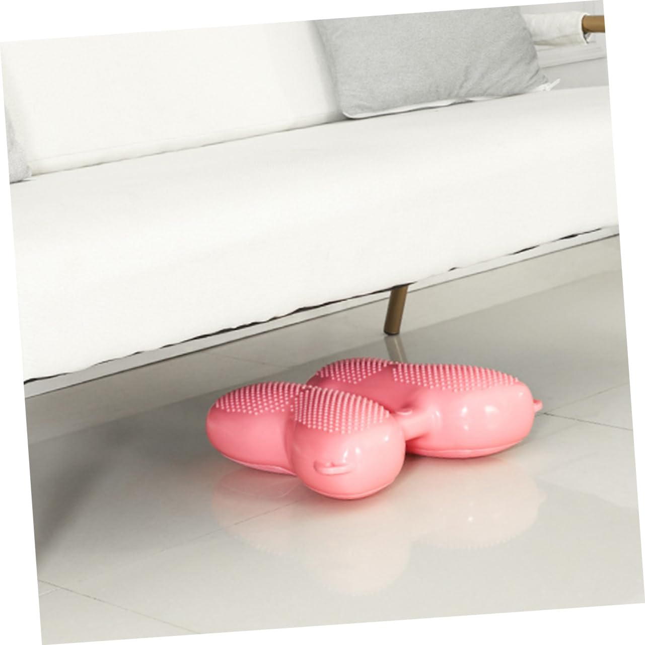 Máquina de Pasos Inflable Rosa de PVC para Uso Doméstico
