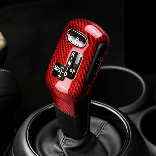BMWMINIミニ適合品 F54 F55 F56 F57 F60 ミニクーパー シフトノブ カバー カーボン シフトブーツ スリーブ パネル トリム 内装 アクセサリー カスタム パーツ