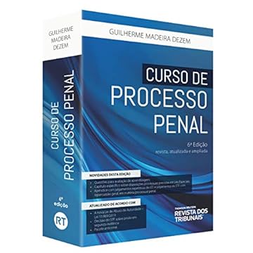 Capa do livro Curso De Processo Penal