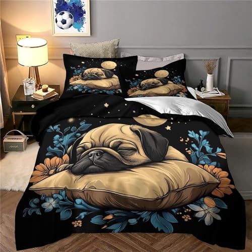 Housse de couette 3D microfibre inaltérable de qualité supérieure 260x220cm - 6