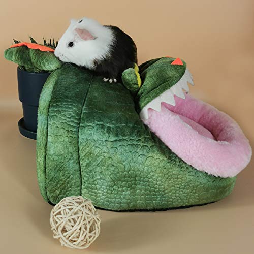 LEFTSTARER Hedgehog Guinea Pig Cage Bed Small pet Animals House Accessories, Guinea Pig Toys House Nest Hamster Supplies Habitat Ferret Rat - Thumbnail 3