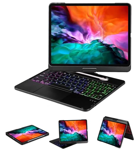LENRICH Keyboard Case for iPad Pro 12.9 inch 6th Generation...