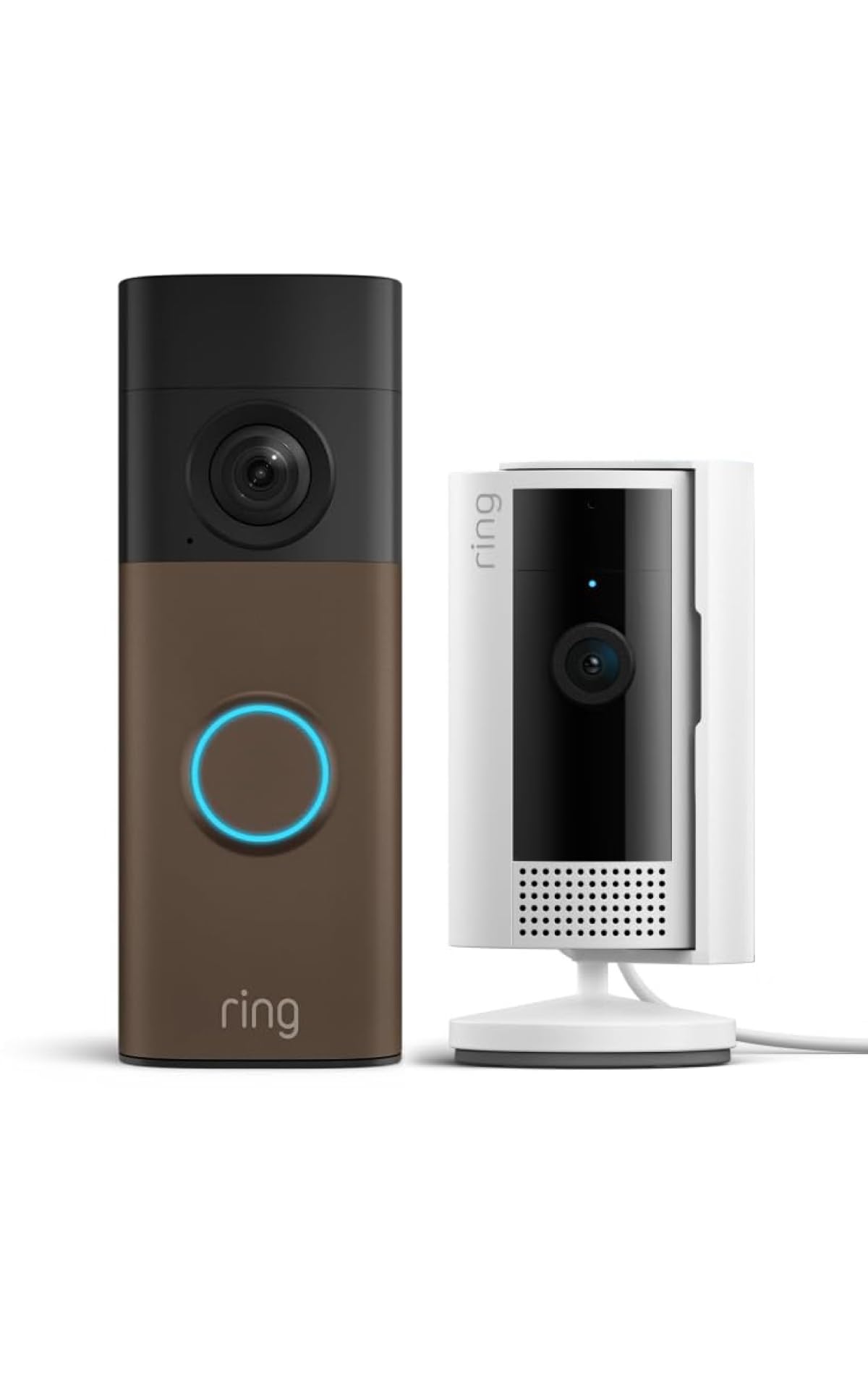 Ring Videotimbre con batería (última gen.) + Ring Cámara interior con descuento