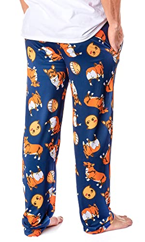 Cowboy Bebop Anime Men's Ein the Corgi Data Dog Adult Lounge Pajama Pants2