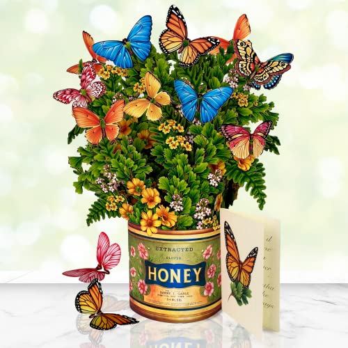 Freshcut Paper 3720 Pop Up Cards, Paper Flower Bouquet 3D Popup Greeting Cards thumb #1