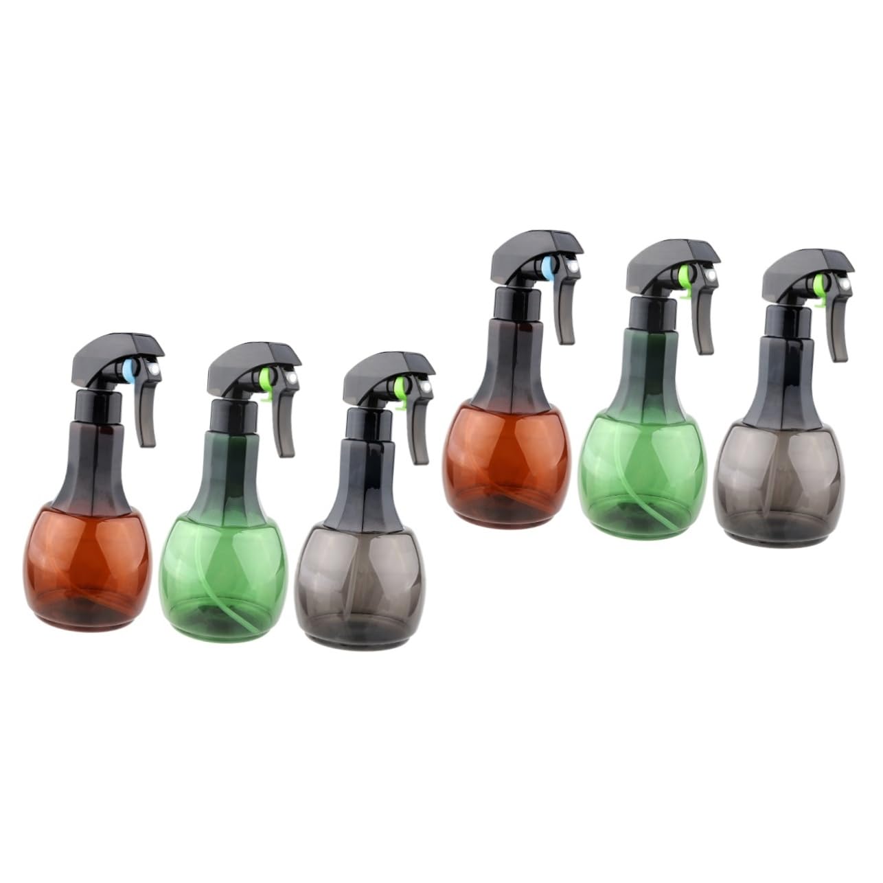 Baluue 6stücke Sprühflasche Für Haare Hochdruck Kontinuierlicher Sprühnebel Für Salon Und Zuhause Für Friseure Und Haarpflege Farbe Zufällig