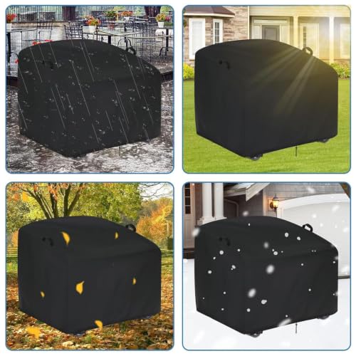 Funda para silla de exterior impermeable con cordón ajustable 7