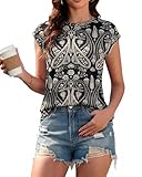 Tissu confortable : Le t-shirt femme SENBATU est confectionné dans un tissu premium léger et doux pour la peau : agréable au toucher et hautement respirant, il vous garde au frais et à l'aise toute la journée, même par temps chaud. Ce tissu offre un beau tombé, est facile d'entretien et conserve sa forme et sa couleur lavage après lavage. Confortable et résistant, il est idéal au quotidien