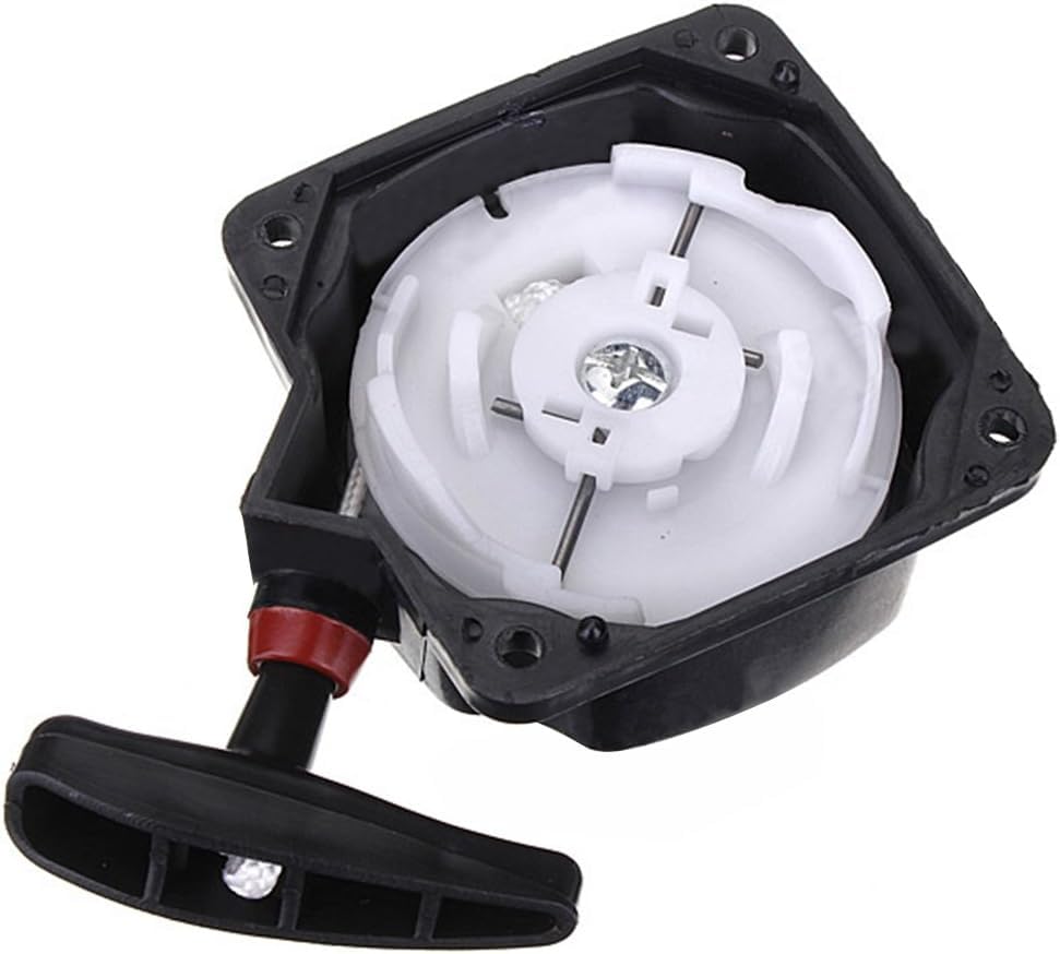 SHoRI Recoil Pull Starter, Universal Recoil Pull Start for Brush Cutter Lawn Trimmer Spare Parts Garden Tools(Black),Fit Various Strimmer Hedge Trimmer Brush Cutter