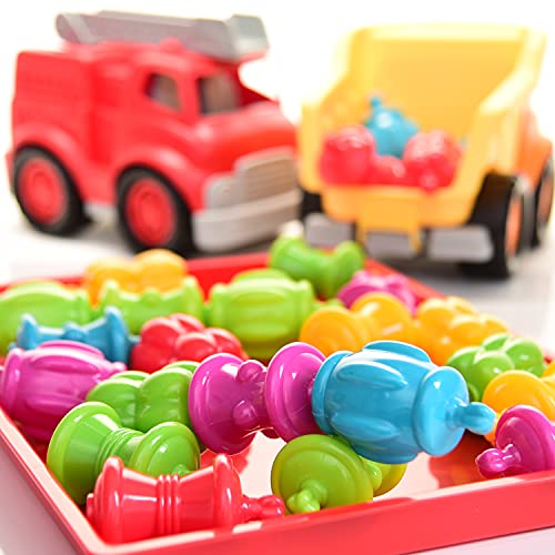 Constructive Playthings Tye-24 24 Piece Snap Beads Set For Kids Ages 1 And Up #TOP5