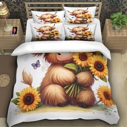 Lit enfant lapin mignon parure microfibre douce 3D