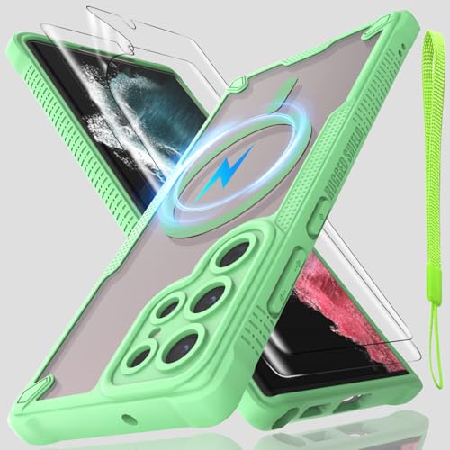 Coque Samsung S22 Ultra anti-rayures avec films écran TPU