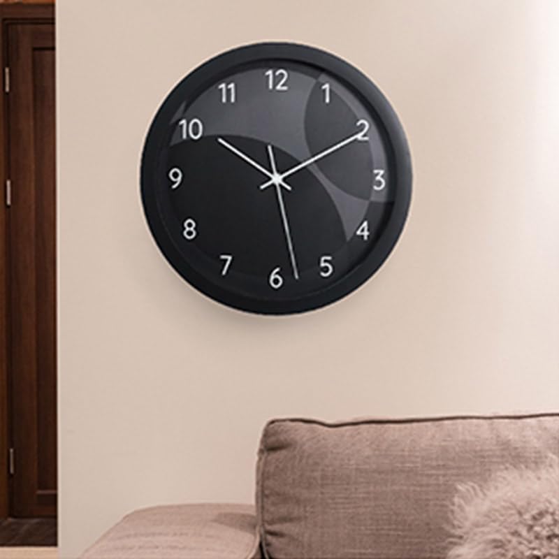 Amazon.co.jp: 夜光時計 夜見える壁掛け時計 おしゃれ 静かな掛け時計